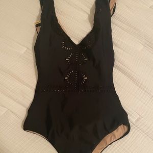 Faithful 1 piece black swimsuit